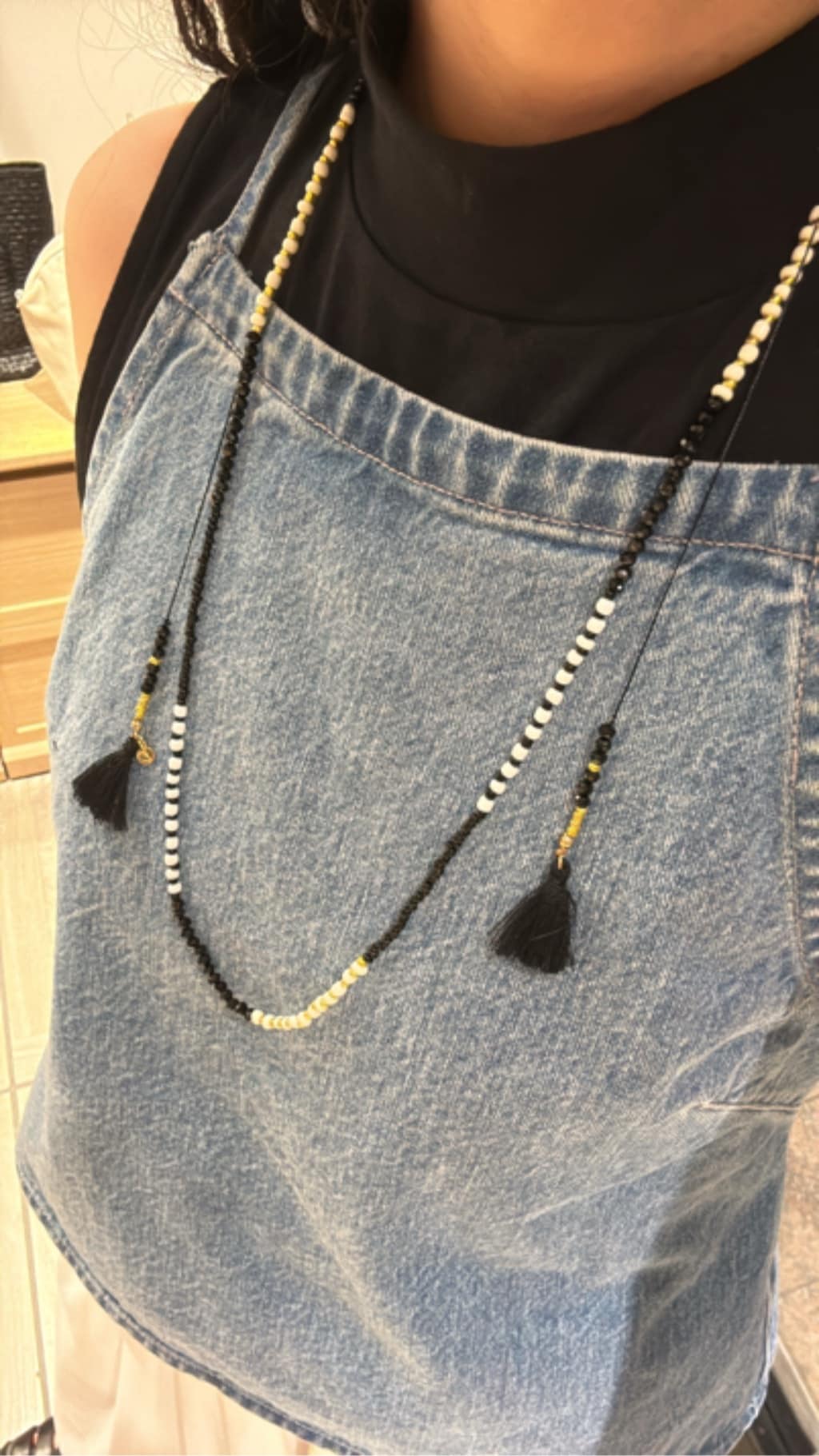 ear PAPILLONNER | ロングビーズコードネックレス | Rakuten Fashion
