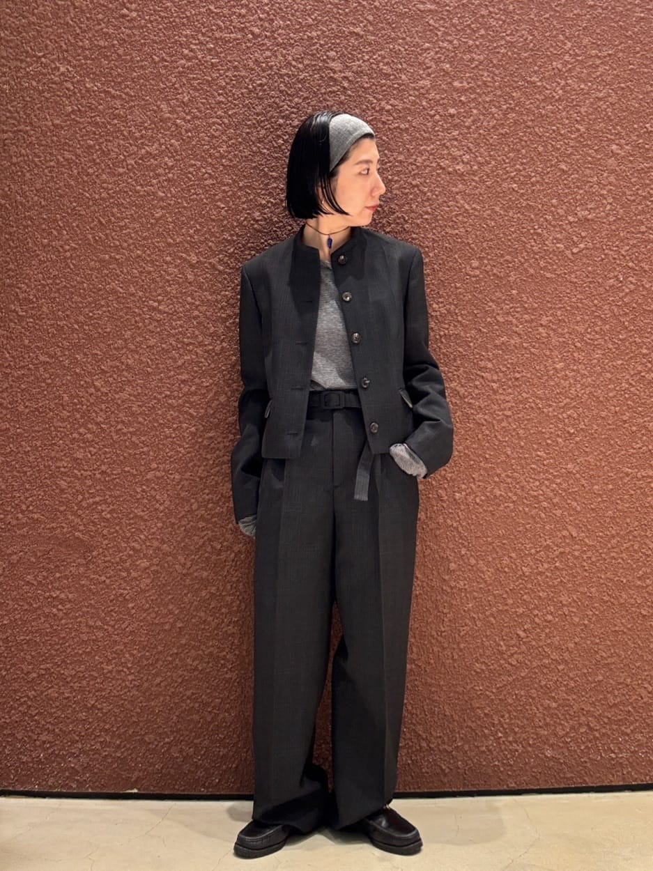 BEAUTY&YOUTH UNITED ARROWS | <6(ROKU)>シャドーチェック ノーカラー