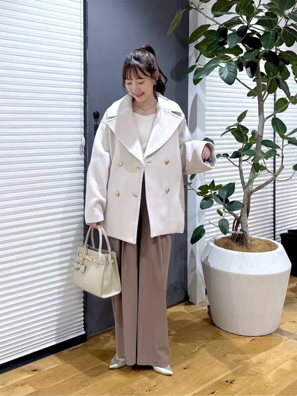 La boutique BonBon | 【再販】ロイヤルビーバーメタル釦ピーコート