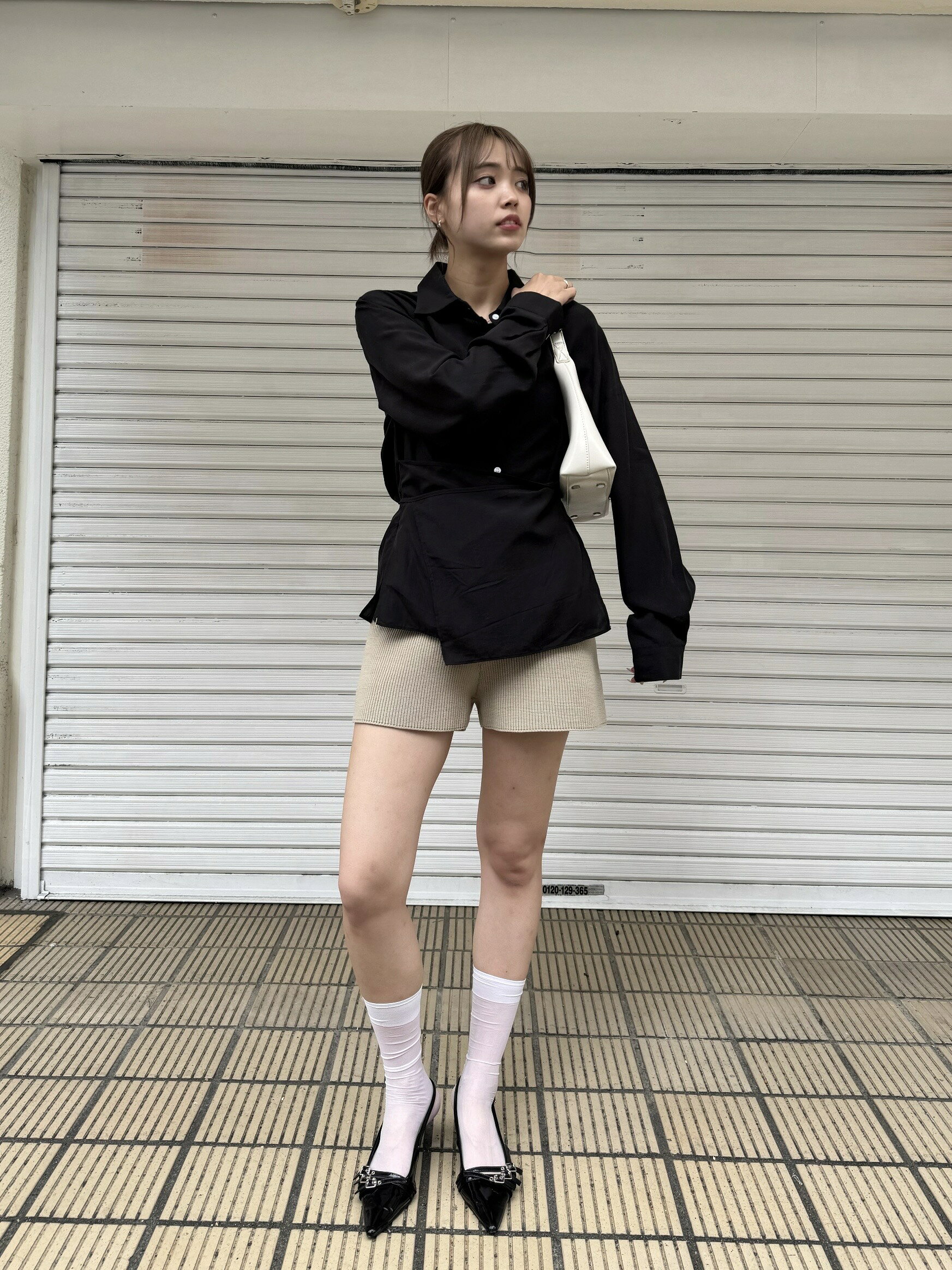 Teem Store | リブニットブルマショートパンツ/セットアップ可