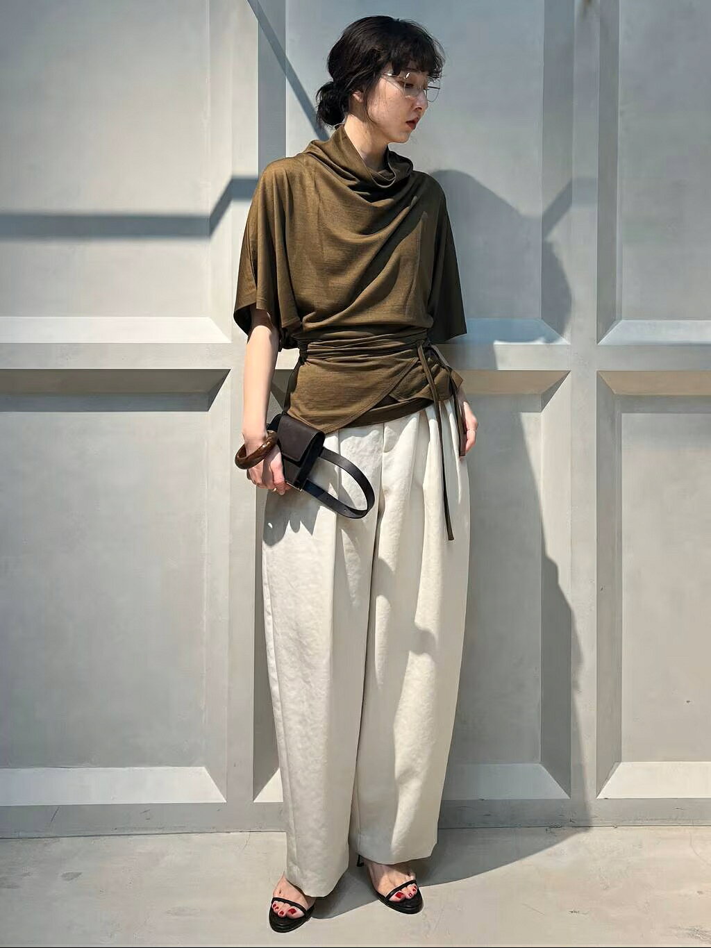 Curensology | プレーンツータックパンツ | Rakuten Fashion(楽天