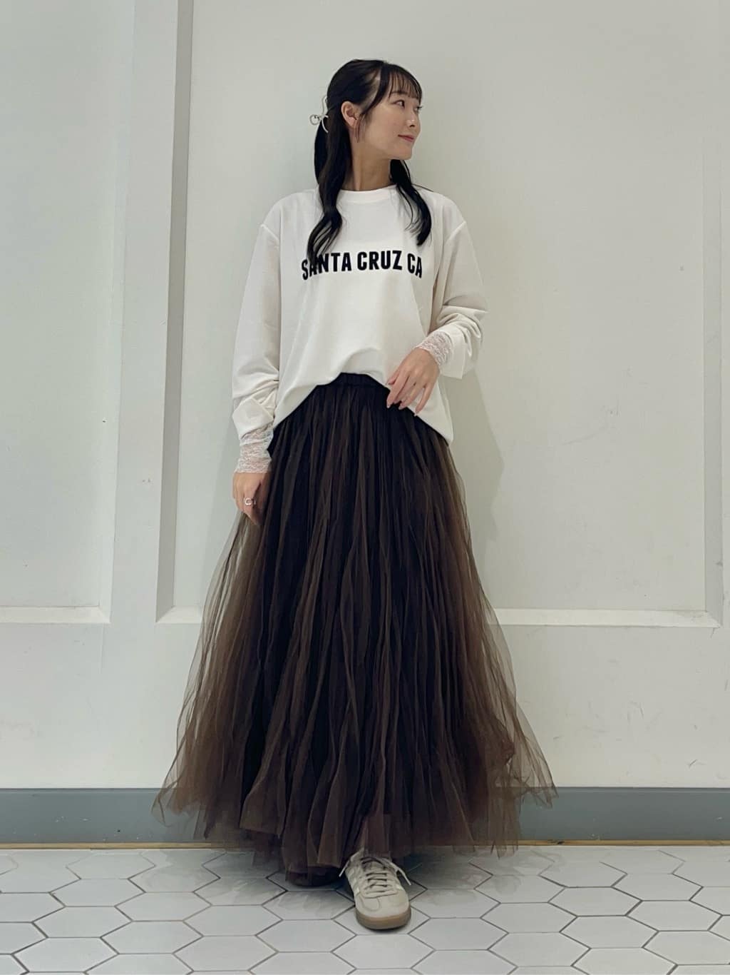 DOUDOU | 【再追加決定!】ダブルチュールスカート | Rakuten Fashion