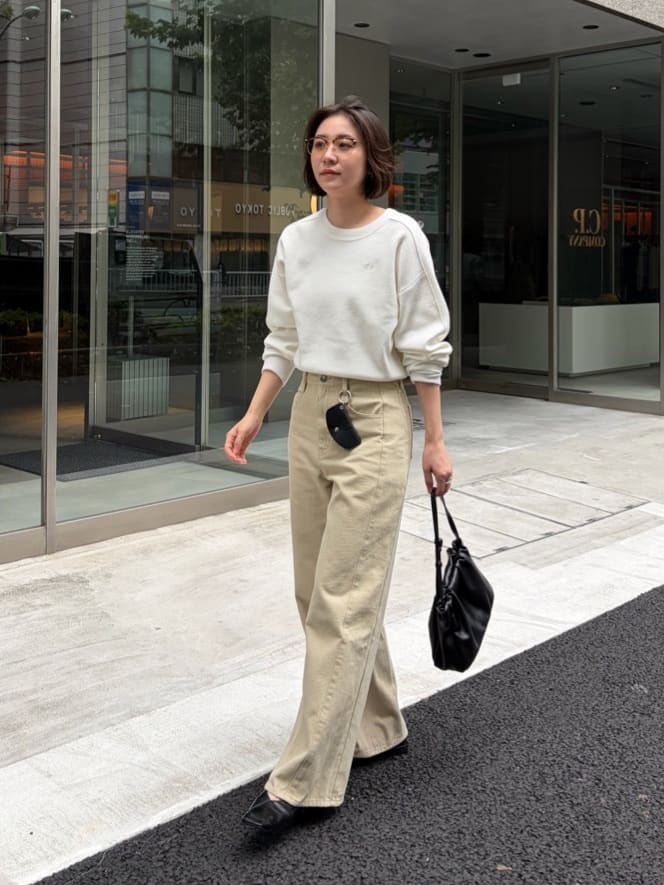 CAPRICIEUX LE'MAGE | トゥステッチフラットシューズ | Rakuten