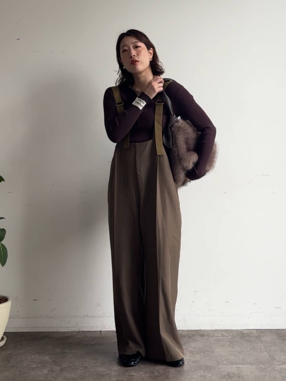 DOUDOU | 【WEB限定】ツイルサロペット | Rakuten Fashion(楽天