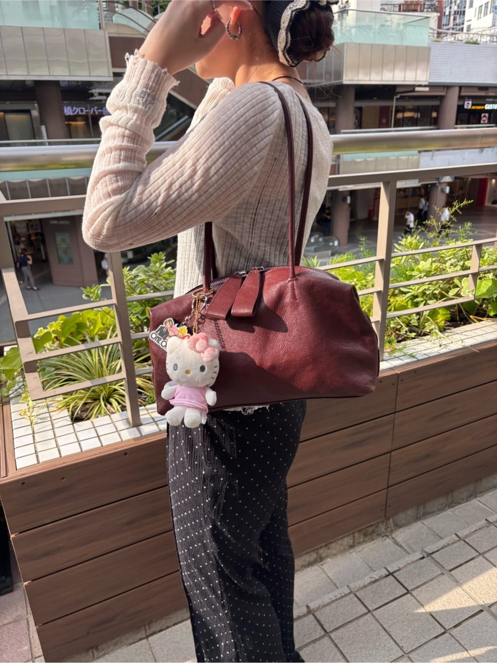 ear PAPILLONNER | ロングハンドルボストンバッグ | Rakuten Fashion