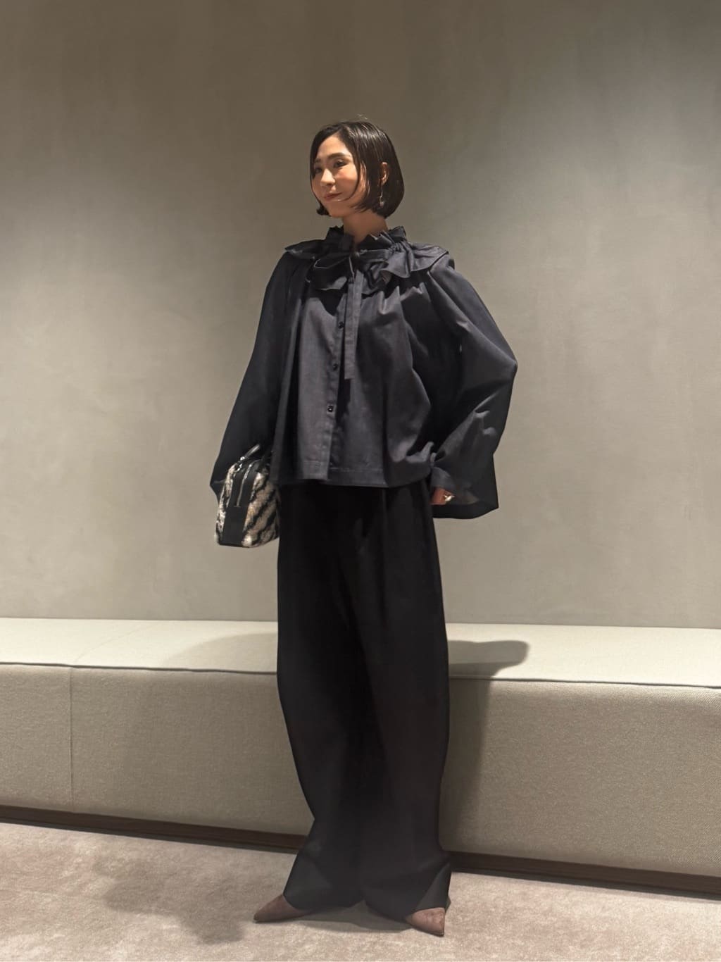 UNITED ARROWS | <AEWEN MATOPH>デニムライク ギャザー リボン