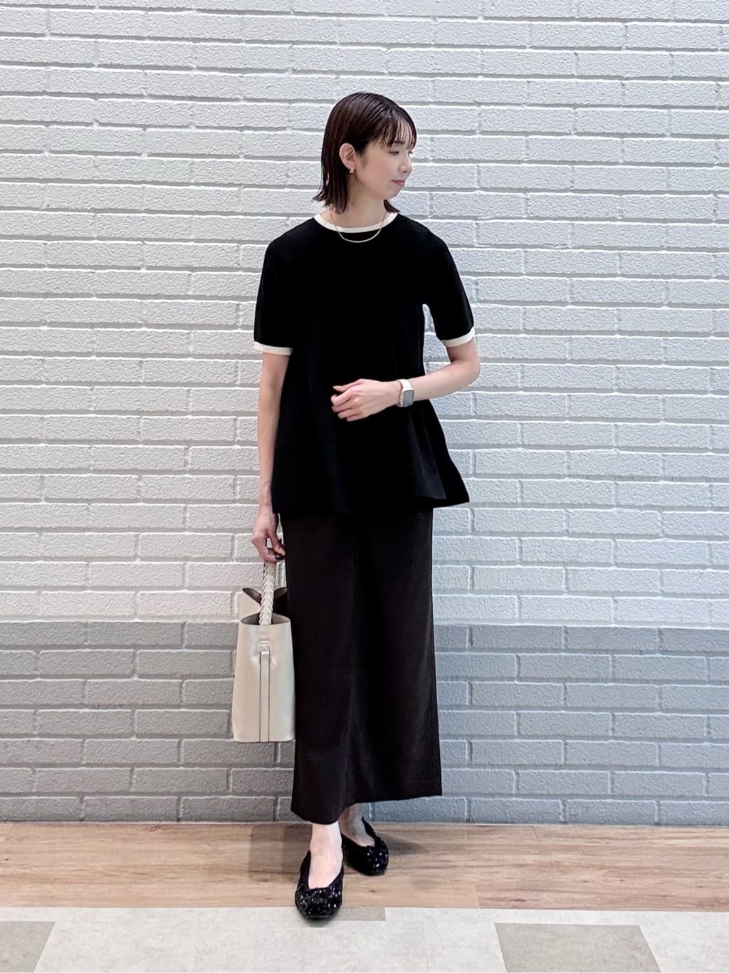 UNITED ARROWS green label relaxing | フォルム ペプラム ニット