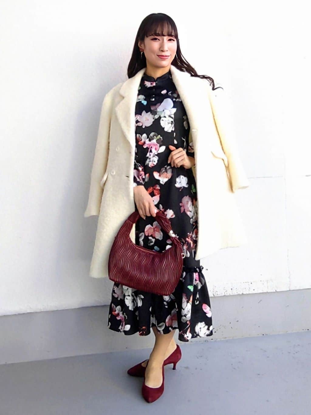 SunaUna | 【COLLECTION LINE】チャイナ花柄ワンピース | Rakuten