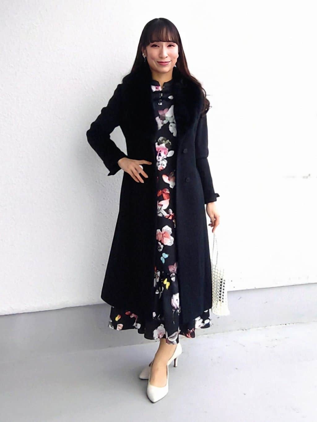 SunaUna | 【COLLECTION LINE】チャイナ花柄ワンピース | Rakuten