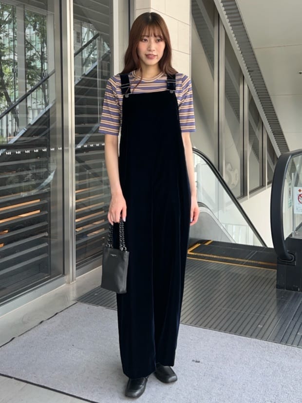 UNITED ARROWS | ベルベット サロペットパンツ | Rakuten Fashion(楽天