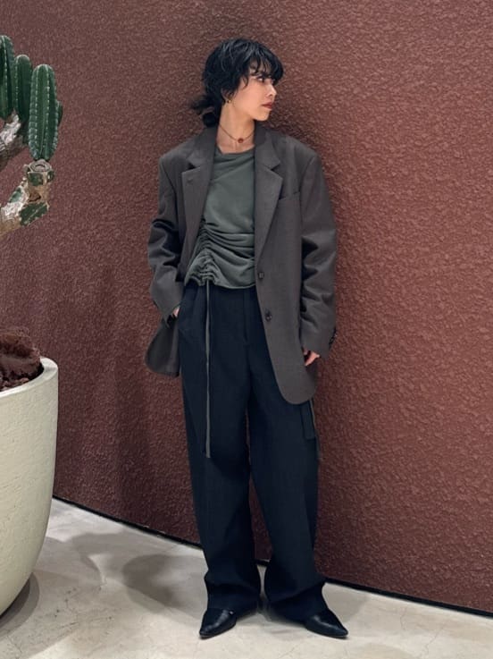 【最終値下】＜6(ROKU)＞ハイゲージ コットン ドローストリング BEAUTY&YOUTH UNITED ARROWS | <6(ROKU)>ハイゲージ コットン ドロー