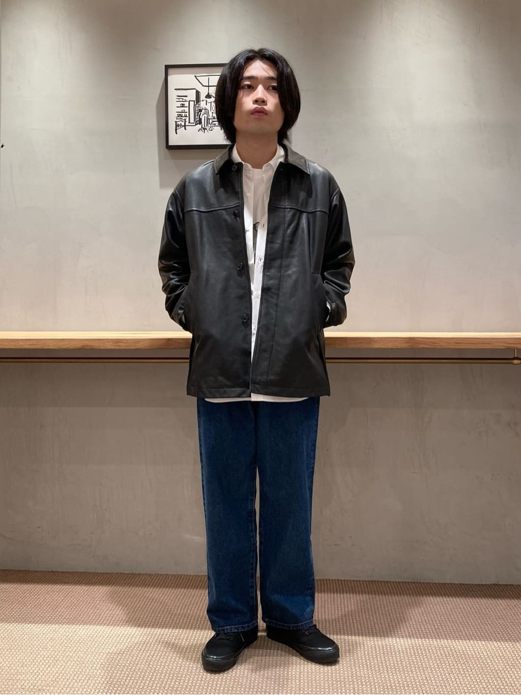 BEAUTY&YOUTH UNITED ARROWS | <Steven Alan> シープレザー カーコート