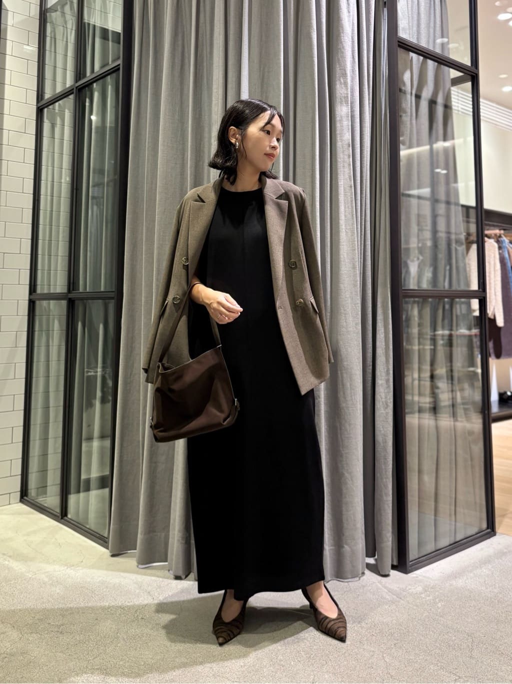 BEAUTY&YOUTH UNITED ARROWS | ポリエステルブレンド メランジ ダブル