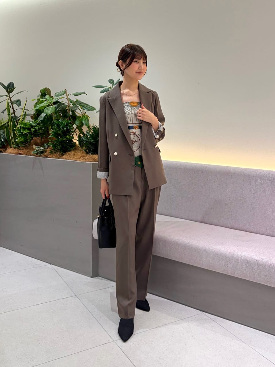 NATURAL BEAUTY BASIC | ダブルブレスト SETUP ワイドパンツ | Rakuten