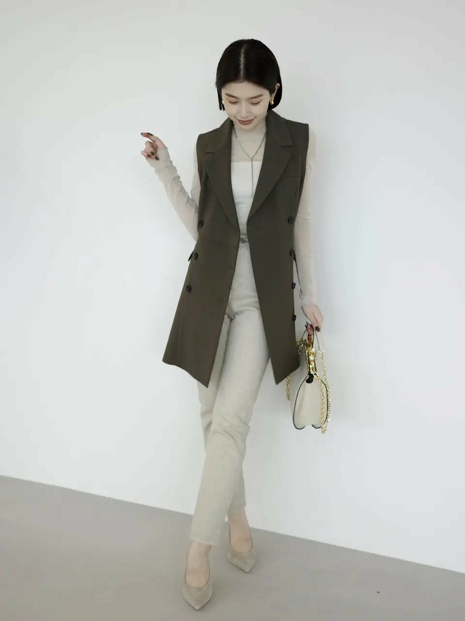 anuans | テーラードジレワンピース | Rakuten Fashion(楽天