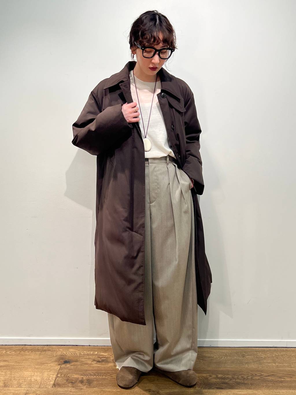 Curensology | ステンカラーダウンコート | Rakuten Fashion(楽天