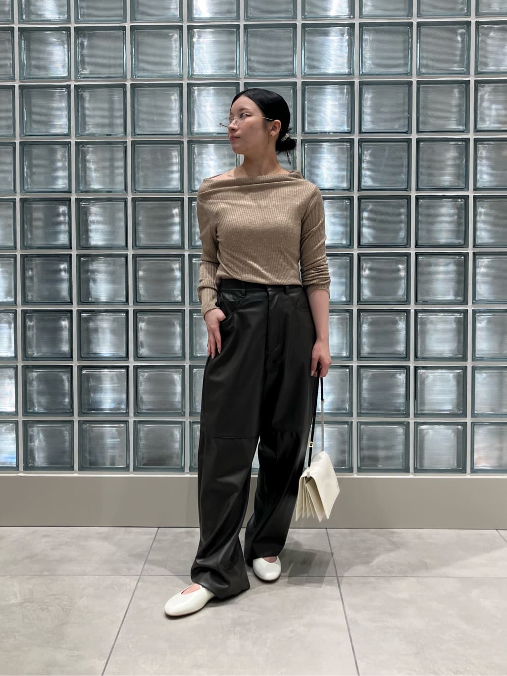 UNITED ARROWS | <conte>オフショルダー リブニット | Rakuten Fashion