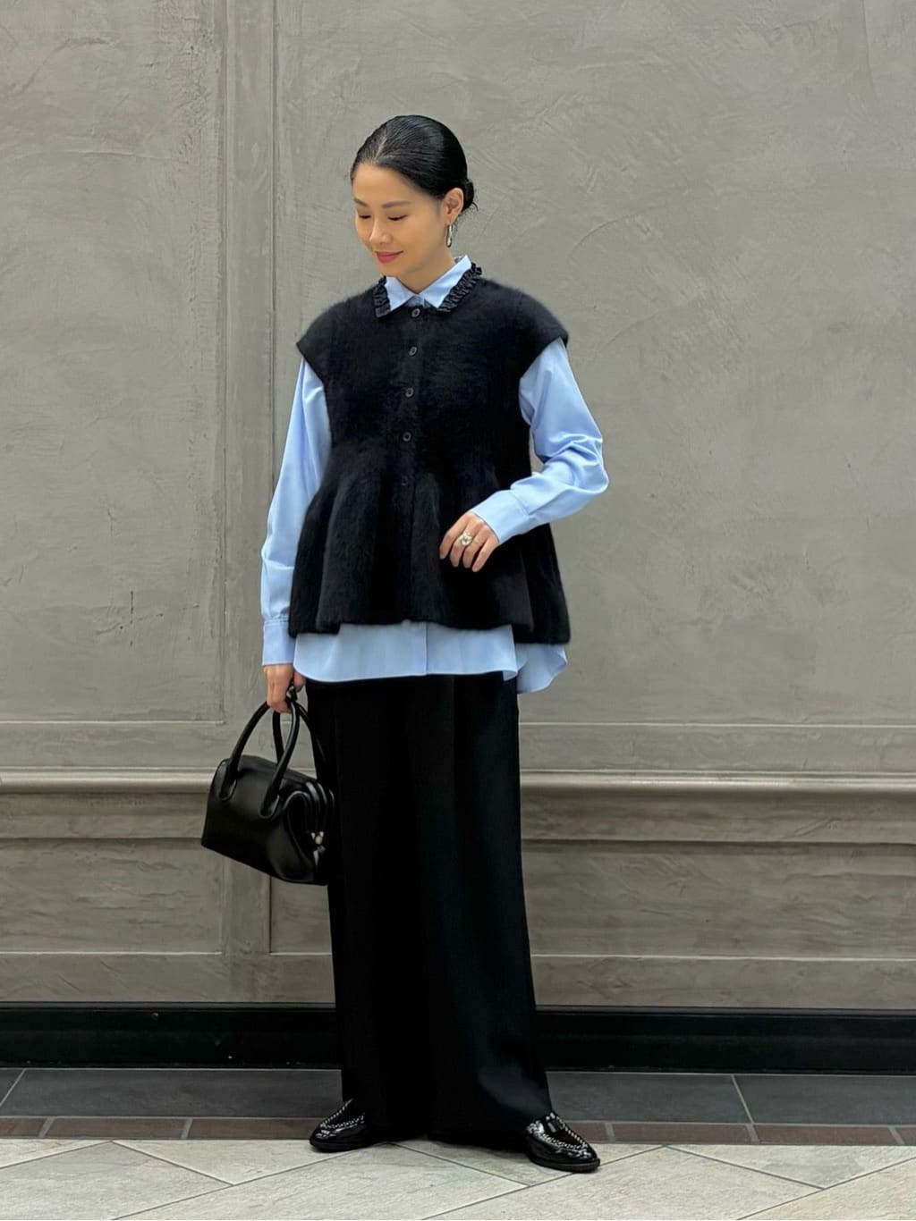 UNITED ARROWS | ミニフリルシャツ-ウォッシャブル- | Rakuten Fashion