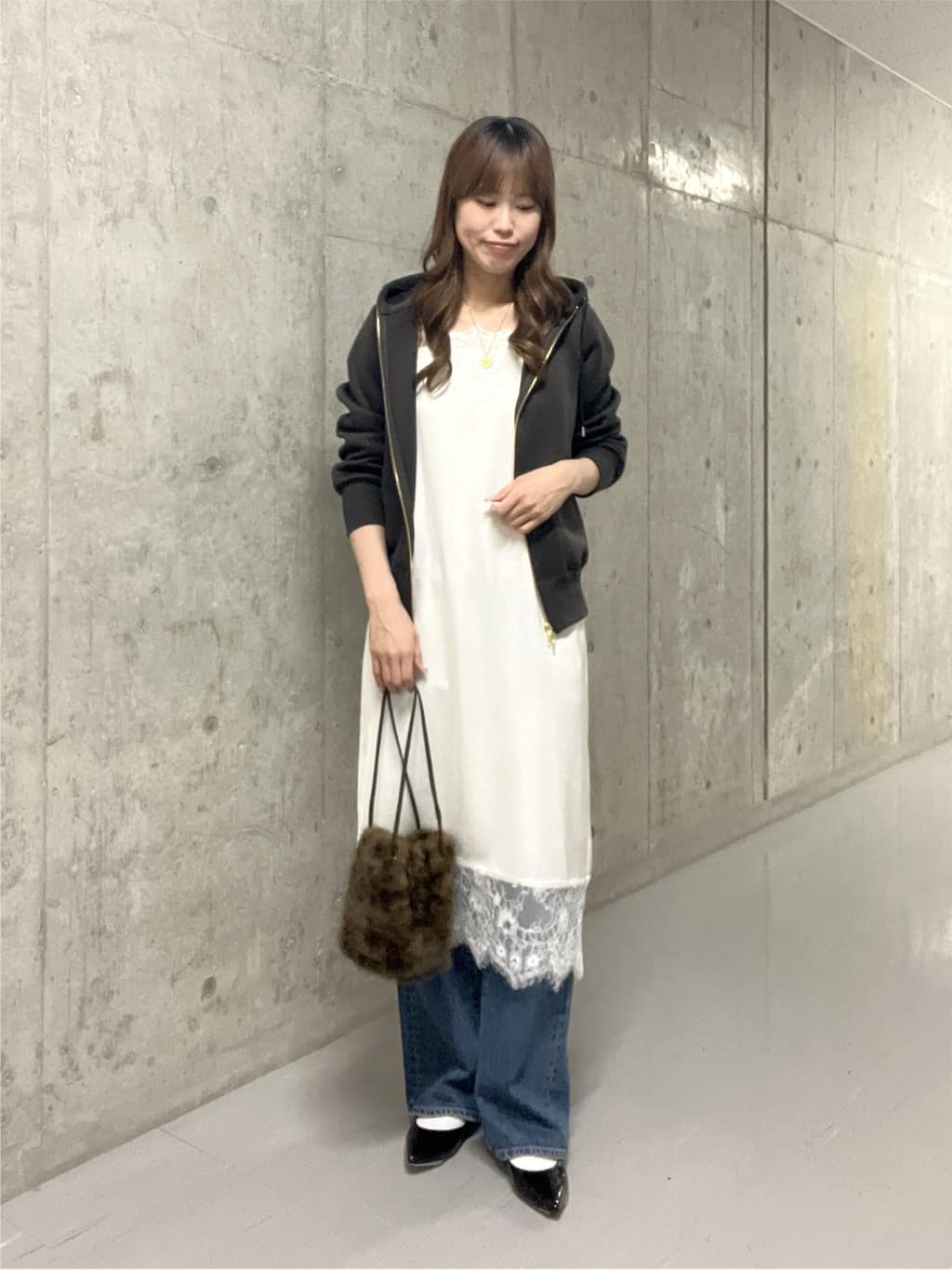 RIVE DROITE | 【WEB限定】スポンジダンボールZIPパーカーカットソー