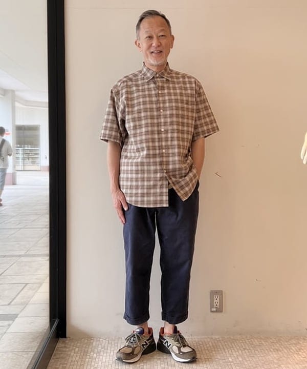 BEAMS MEN | BEAMS PLUS｜2 Pleats Tapered Twill｜メンズ パンツ