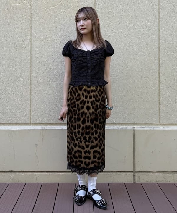 BEAMS WOMEN | 【8/6新規値下げ】レース パフスリーブ ビスチェ