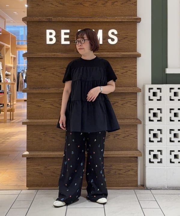 Demi-Luxe BEAMS | コンビ ティアード プルオーバー | Rakuten Fashion