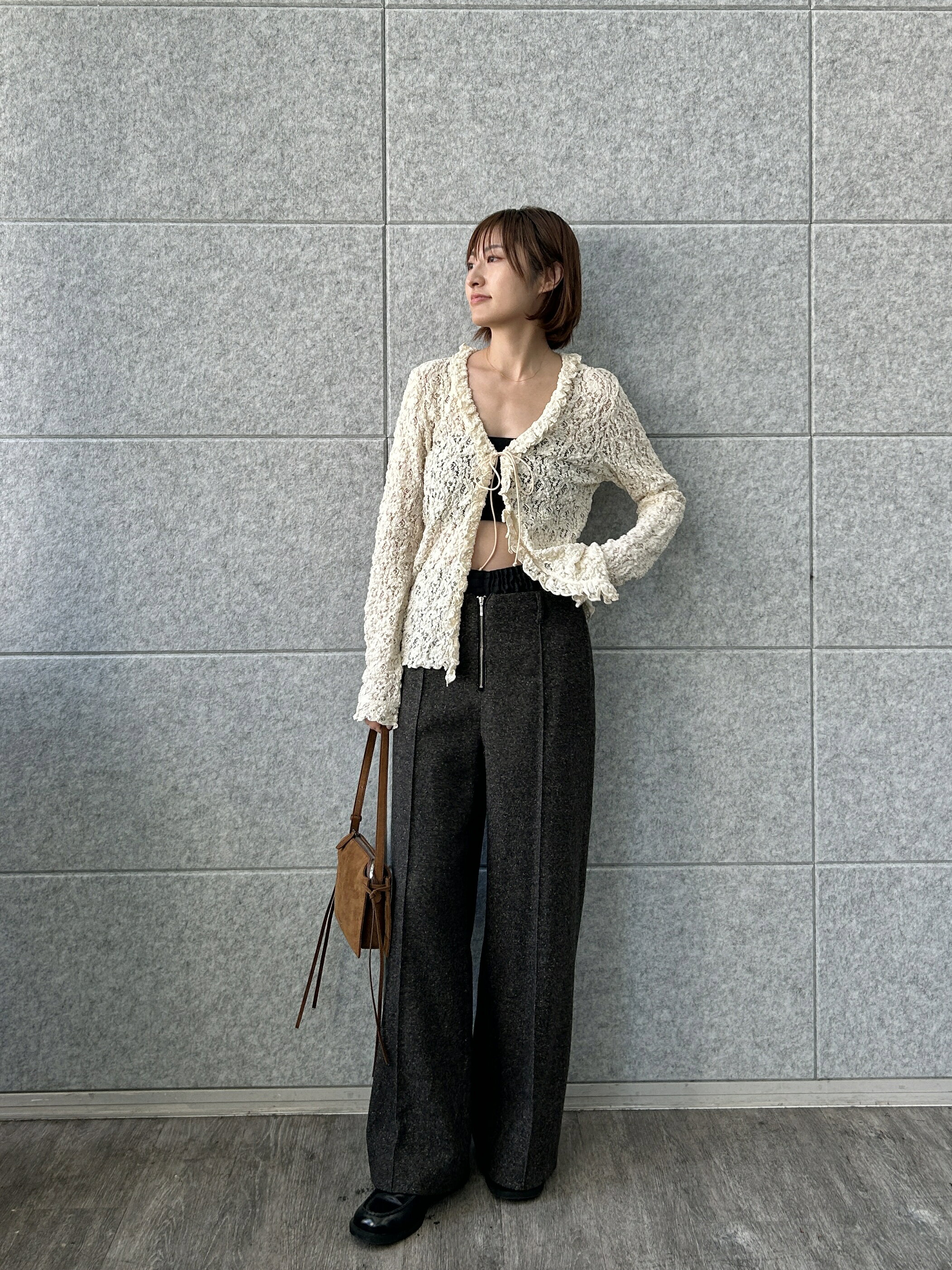 CODE A | 【Re】fluffy lace blouse | Rakuten Fashion(楽天
