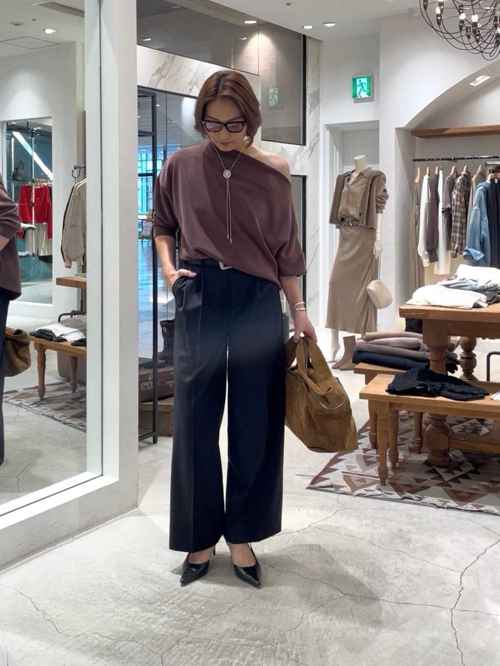 Whim Gazette | 【Hoaw.】Wステッチワイドベルト | Rakuten Fashion