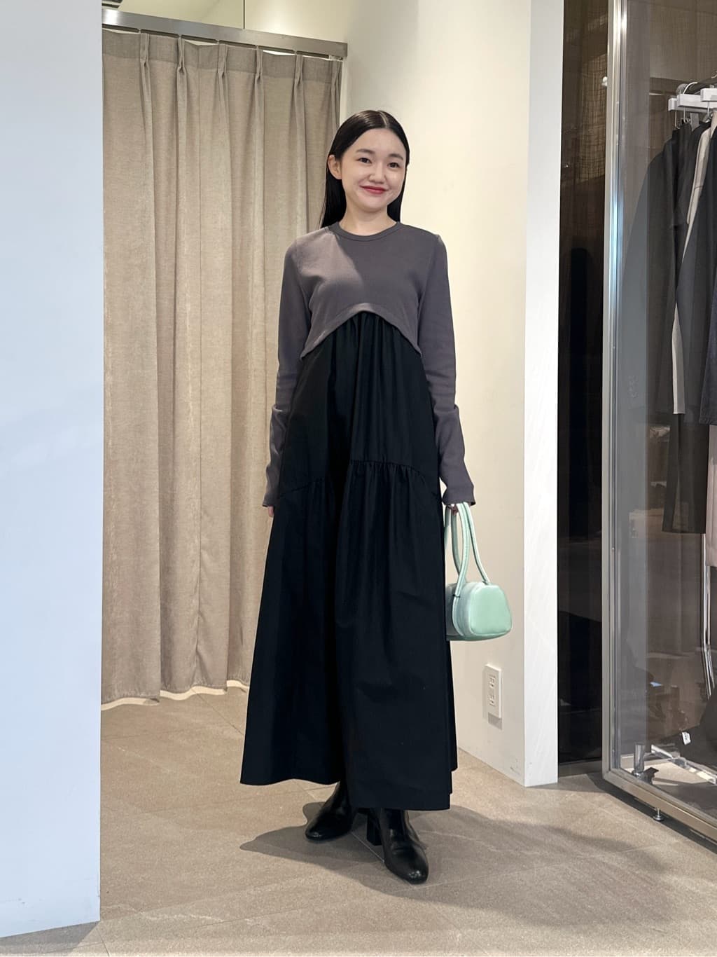 dolceliche イレギュラーヘムティアードワンピース Lace Trim Tiered Dress – DOLCELICHE（ドルチェリーチェ）