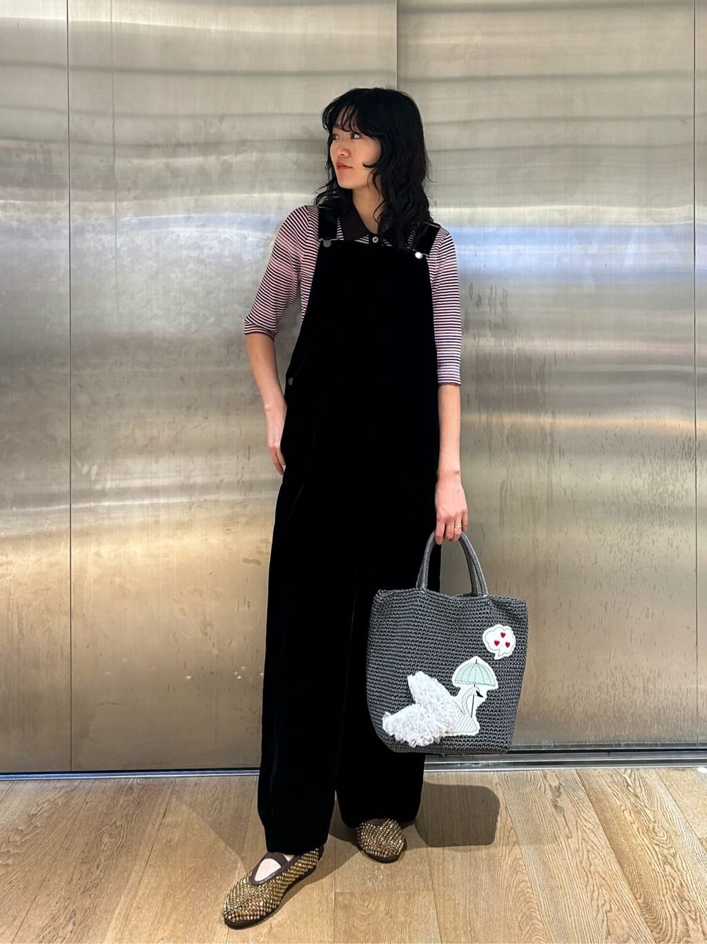 UNITED ARROWS | メッシュ ビジュー フラットシューズ | Rakuten