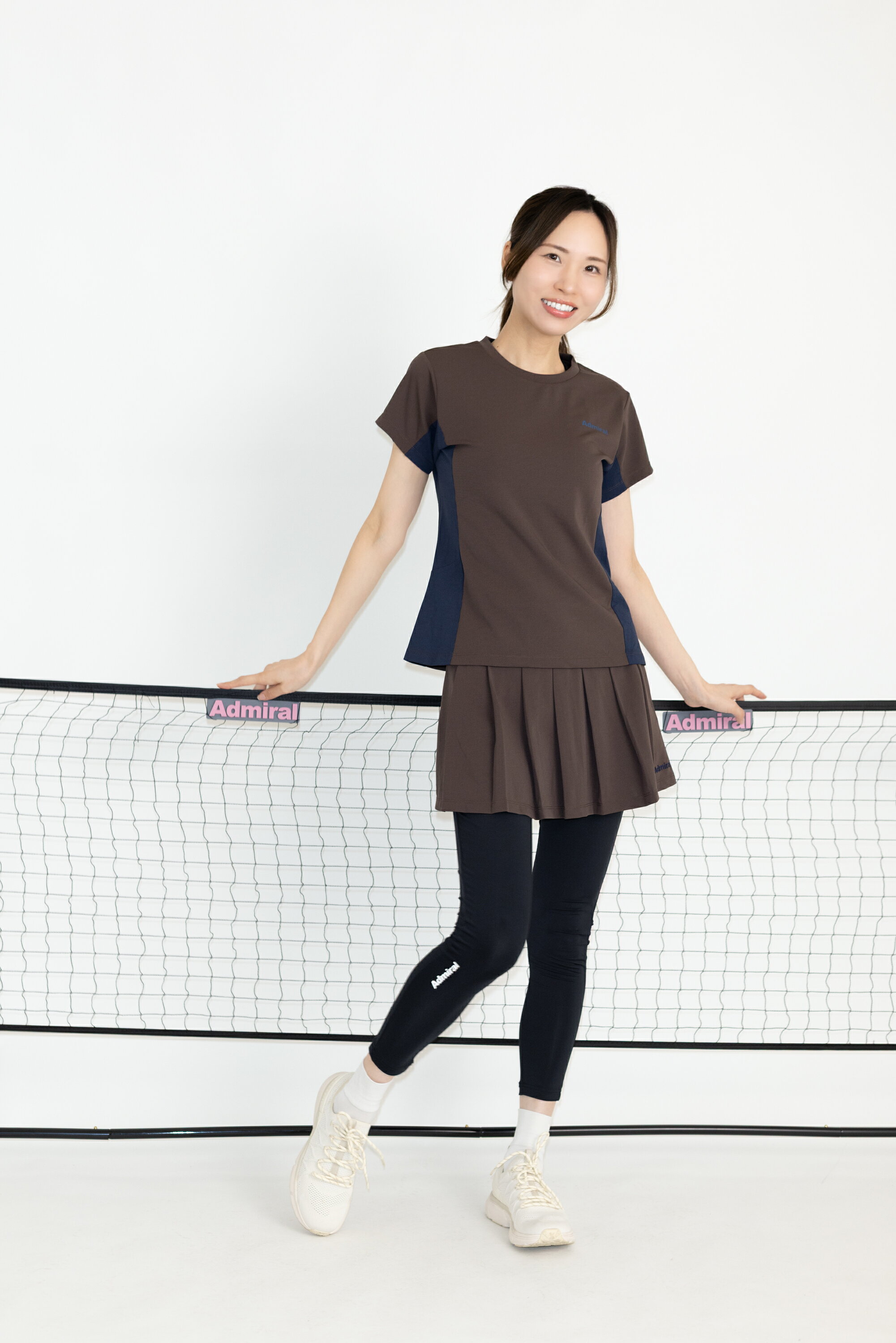 Admiral | バイカラープリーツスコート ATLA672 | Rakuten Fashion