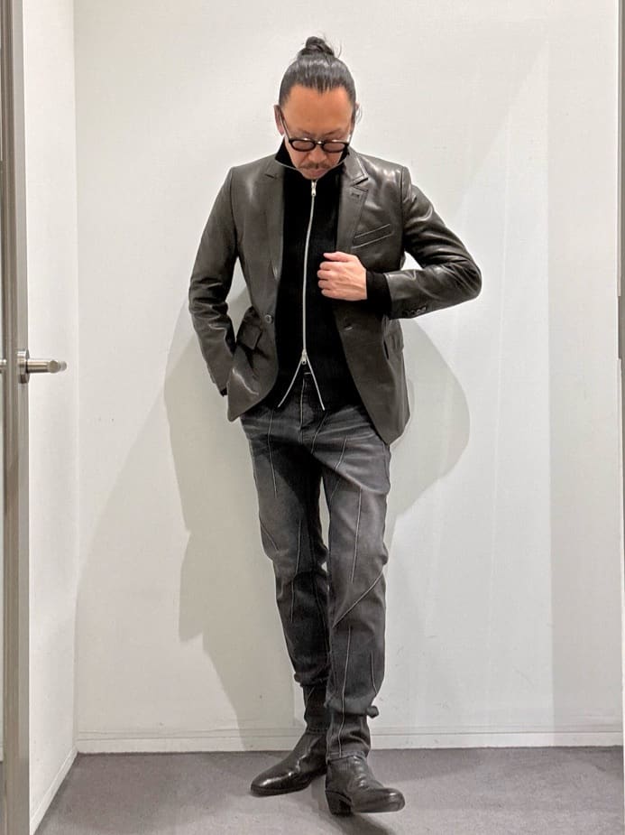 5351POUR LES HOMMES | 【セットアップ対応】テーラード レザー