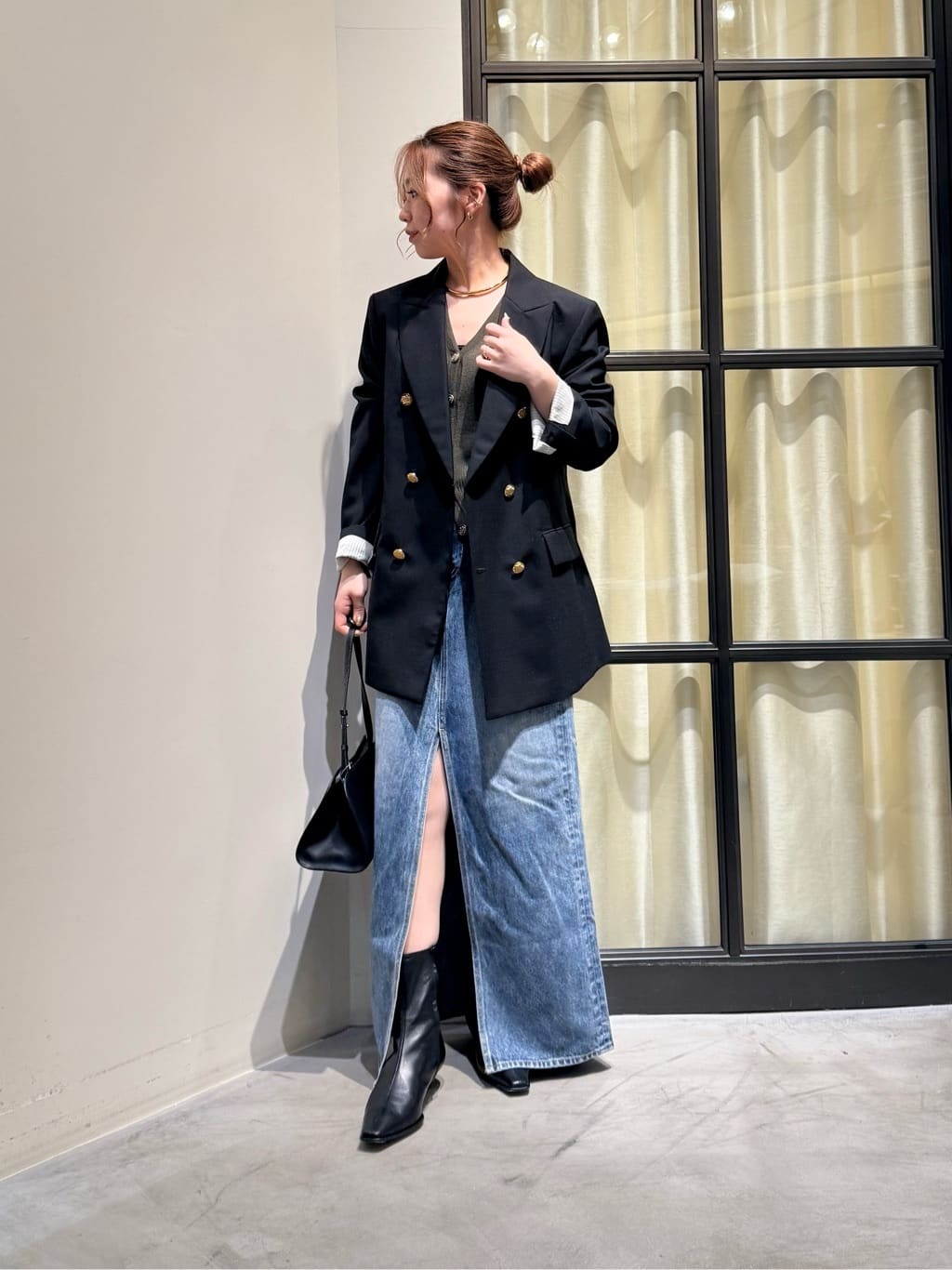 Whim Gazette デニムスリットスカート Whim Gazette | デニムスリットスカート | Rakuten Fashion(楽天