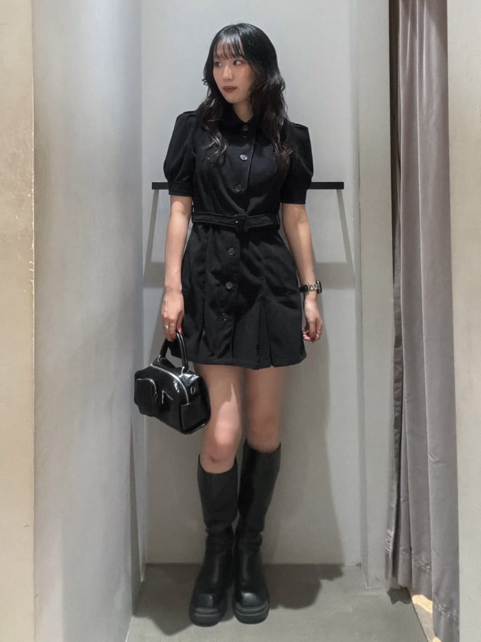 SLY | 【SNSで話題!】COLLAR BUTTON ショートワンピース | Rakuten