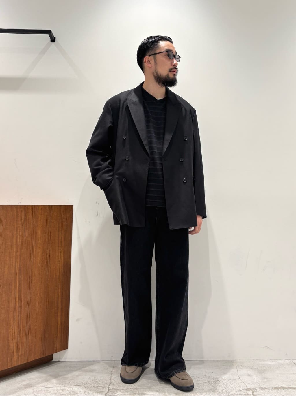 BEAUTY&YOUTH UNITED ARROWS | ウール リネン ダブル ブレスト