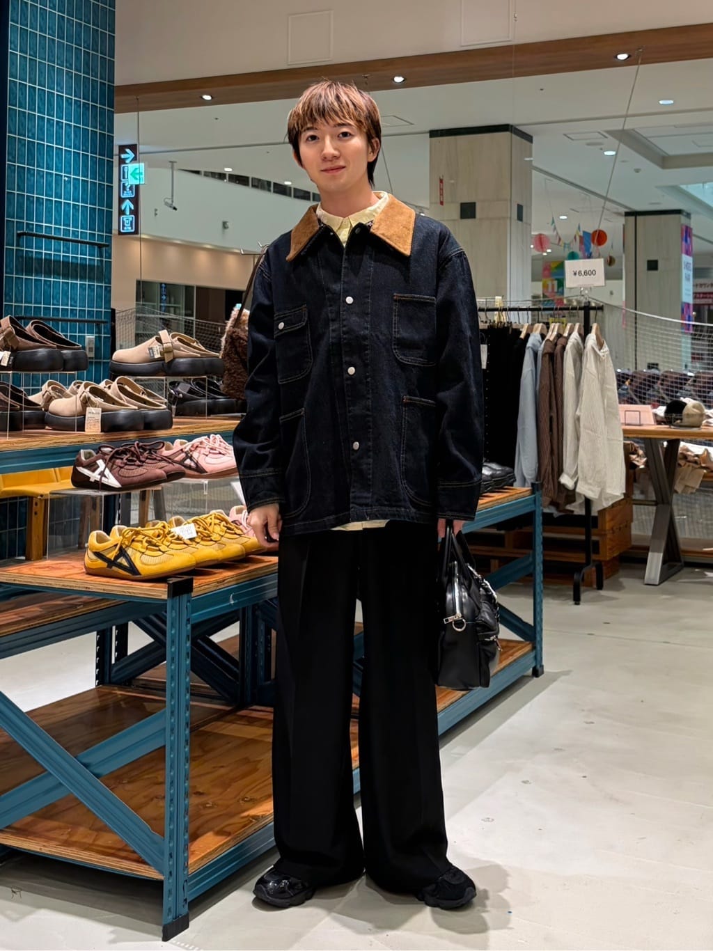 Discoat | 【Enlude】襟配色デニムカバーオール | Rakuten Fashion