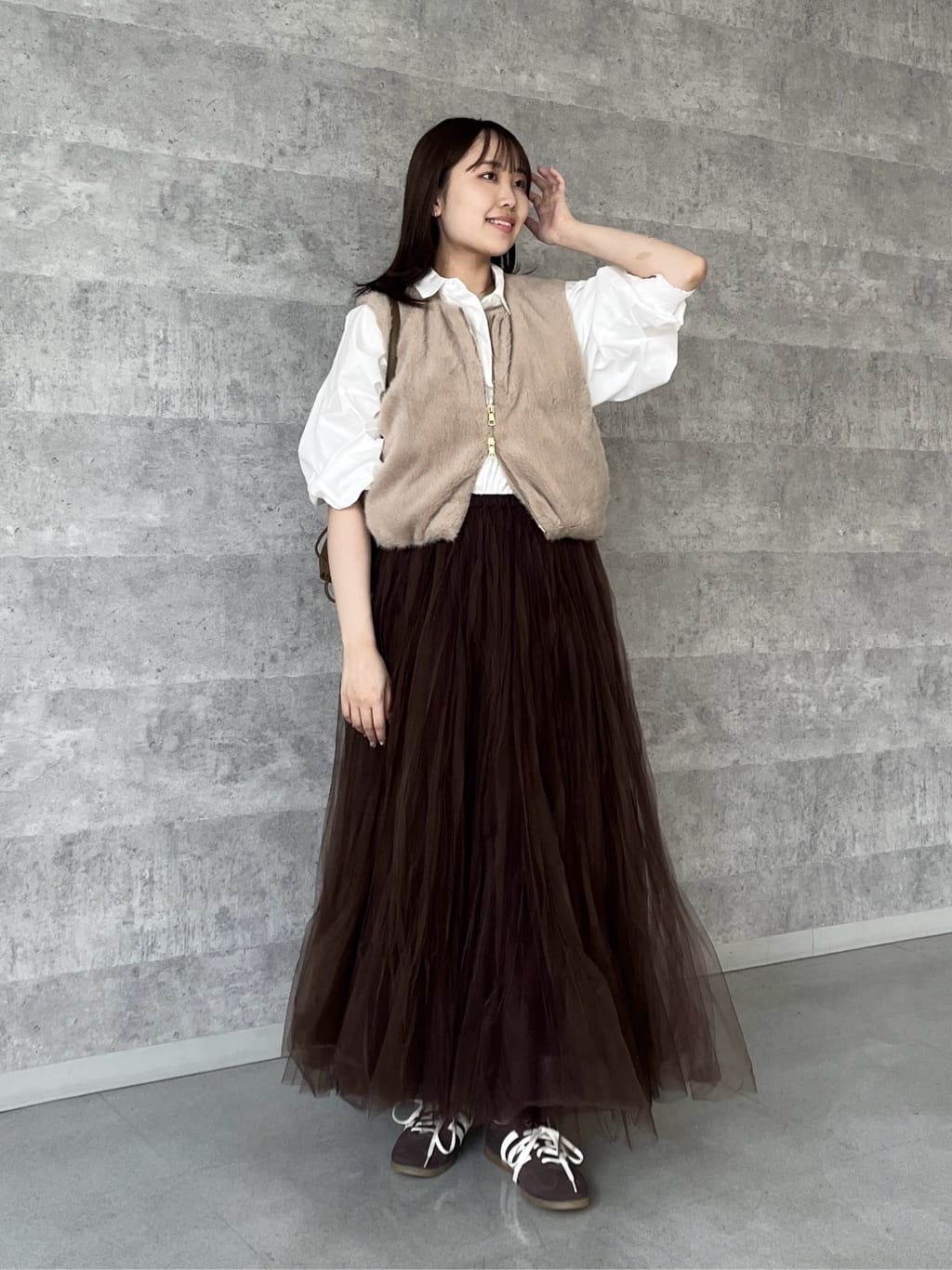 DOUDOU | 【再追加決定!】ダブルチュールスカート | Rakuten Fashion