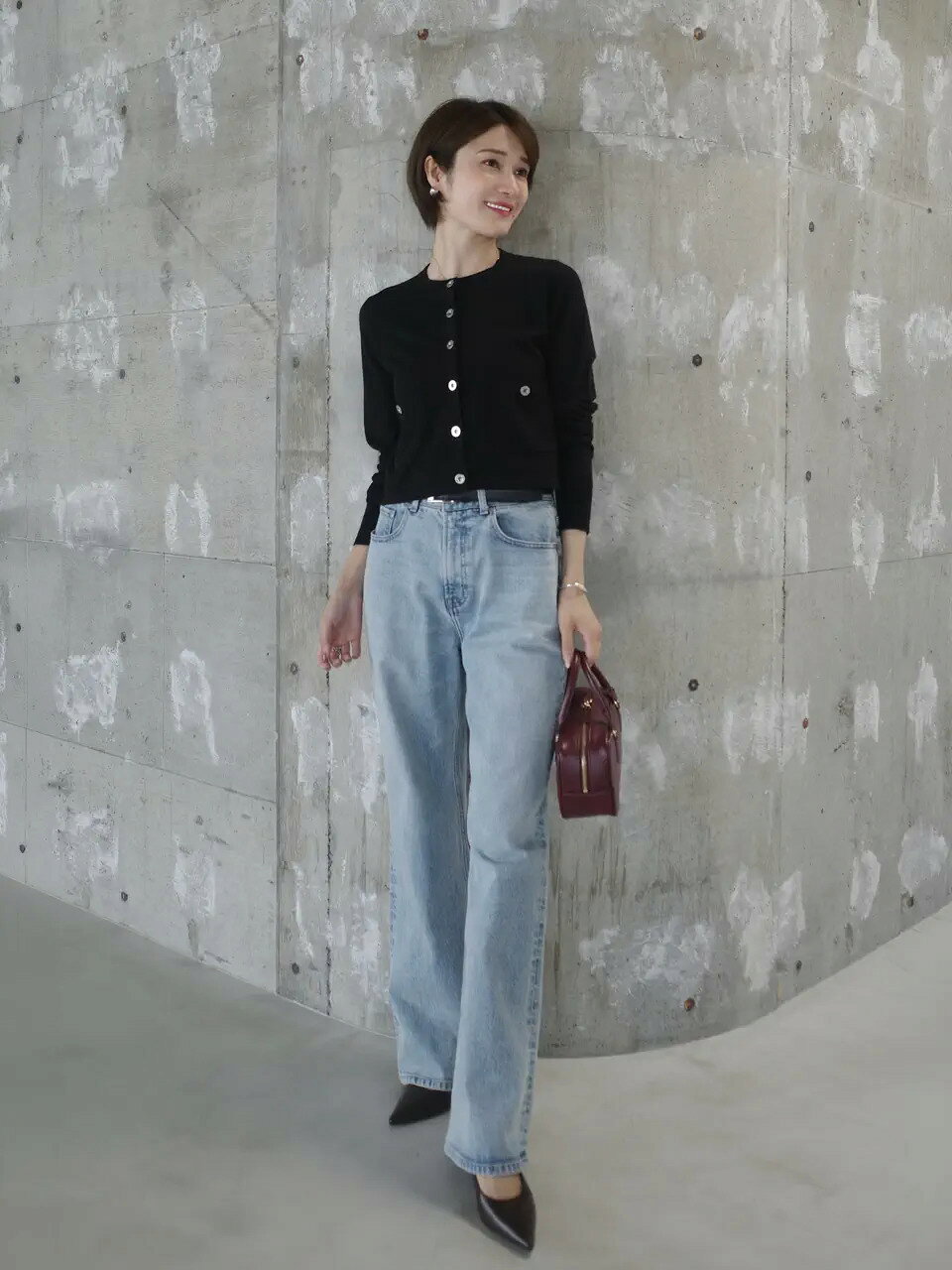 anuans | *ベーシックウールニットカーディガン | Rakuten Fashion