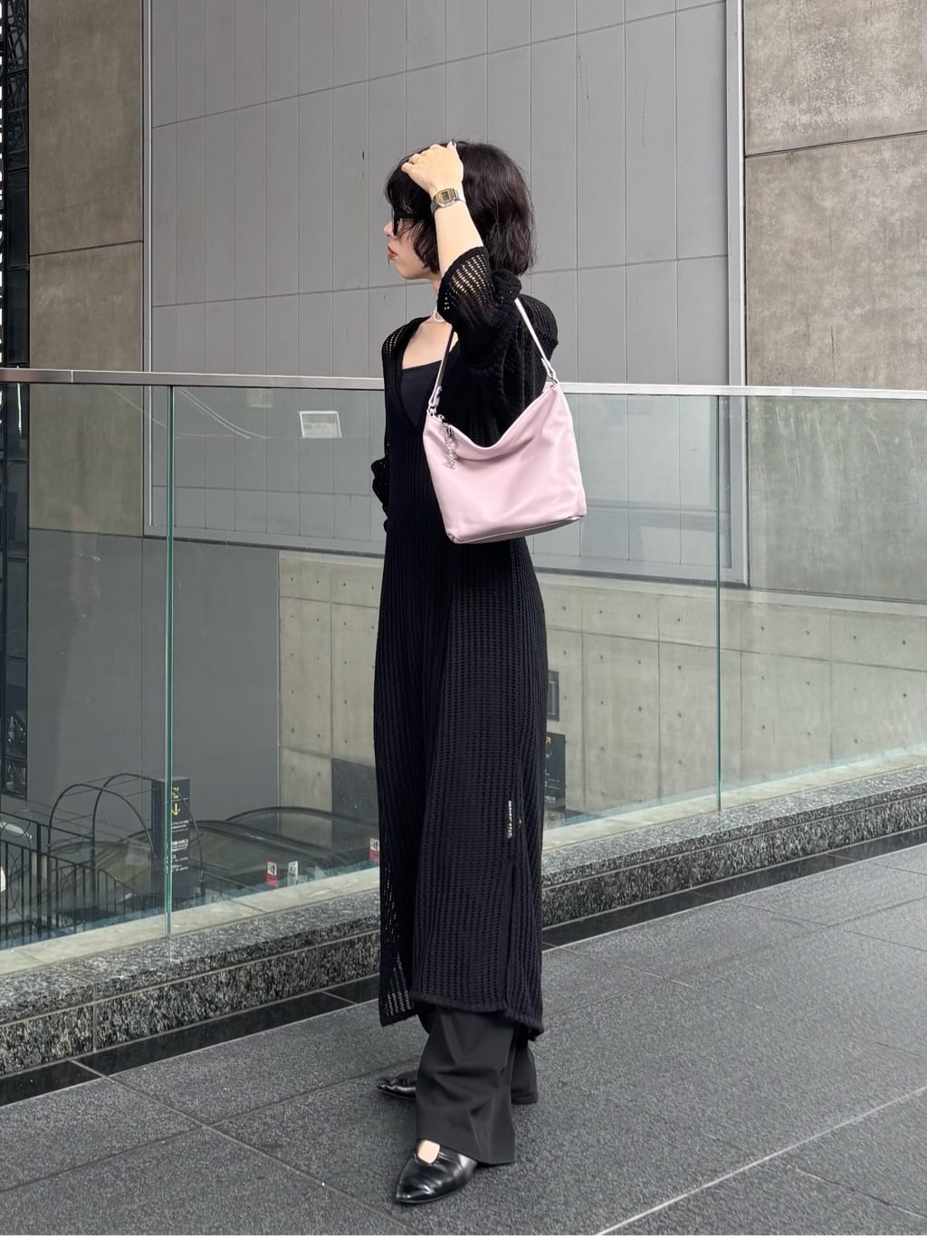russet | 《本革/360g》ソフトレザーシンプルショルダーバッグ