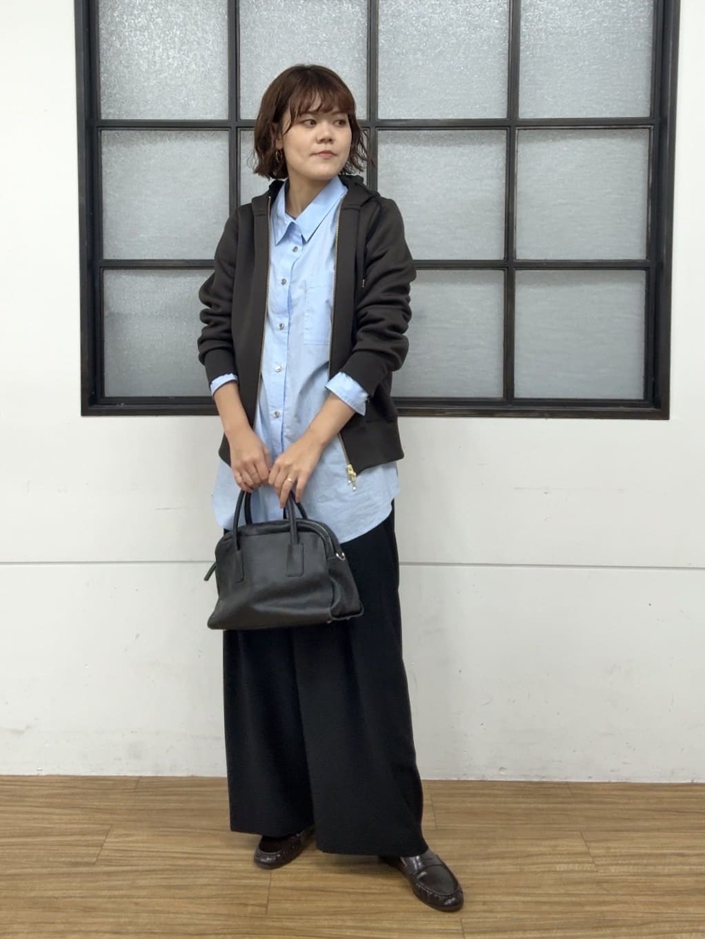 RIVE DROITE | 【WEB限定】スポンジダンボールZIPパーカーカットソー