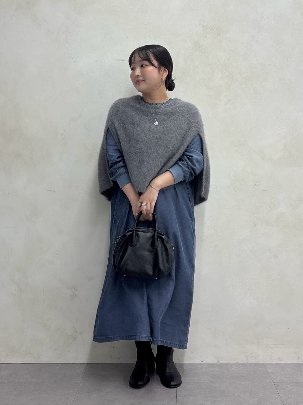 BEARDSLEY | ファーニットポンチョ | Rakuten Fashion(楽天