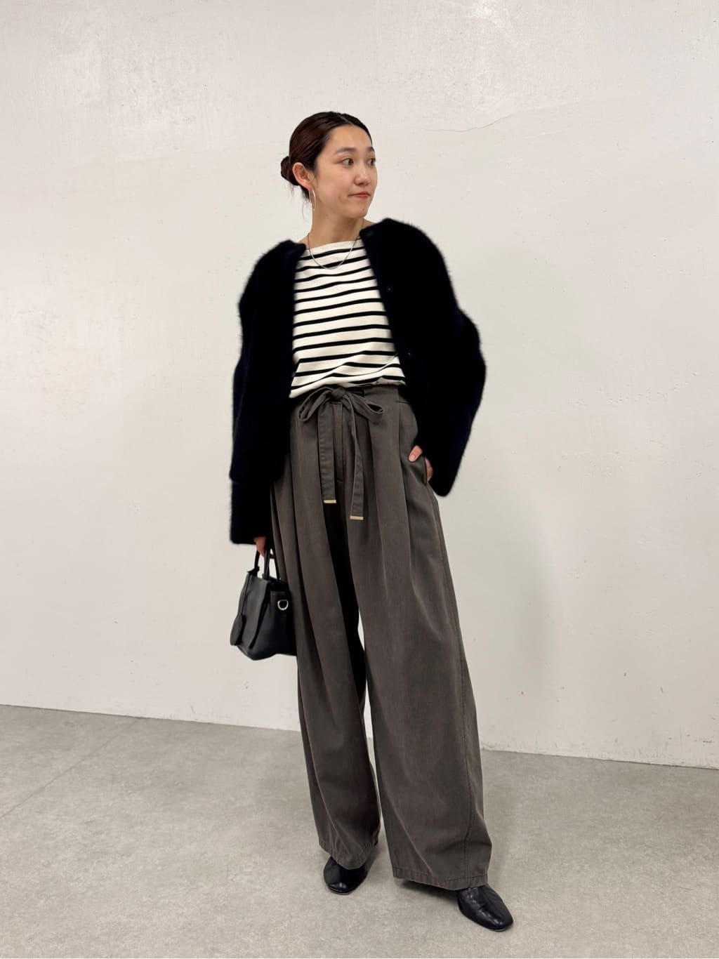BEARDSLEY | 袖口レースボーダーカットソー | Rakuten Fashion(楽天
