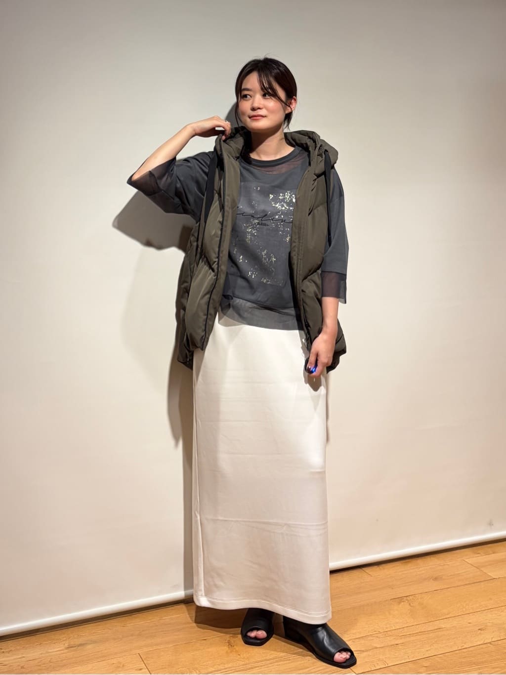 ルギヴァ　サイドジップフーデッドダウンベスト LASUD | サイドジップフーディ-ダウンベスト | Rakuten Fashion(楽天