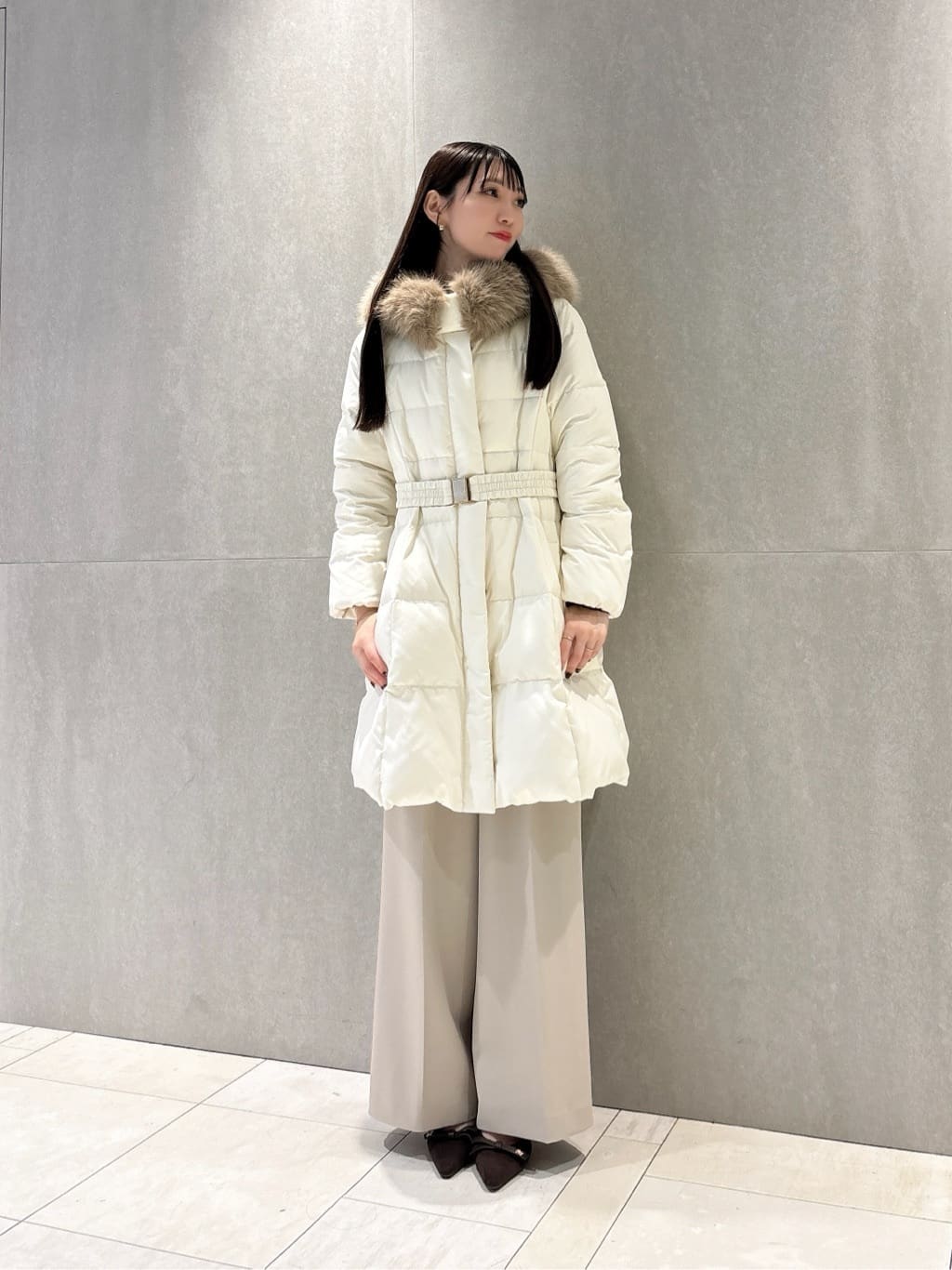 PROPORTION BODY DRESSING | ベルト付ダウン 26AW | Rakuten Fashion