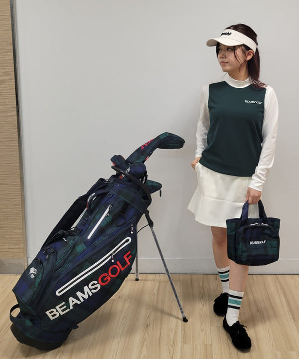 BEAMS GOLF | ブラックウォッチ スタンド キャディバッグ | Rakuten