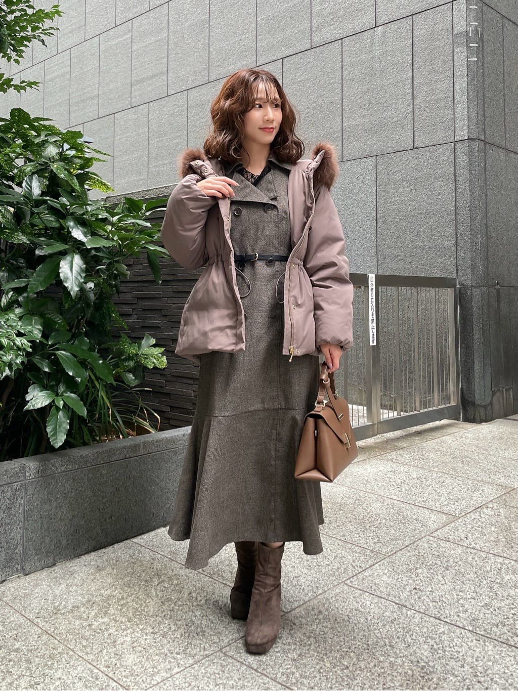 PROPORTION BODY DRESSING | ウエストマークショートダウン 26AW