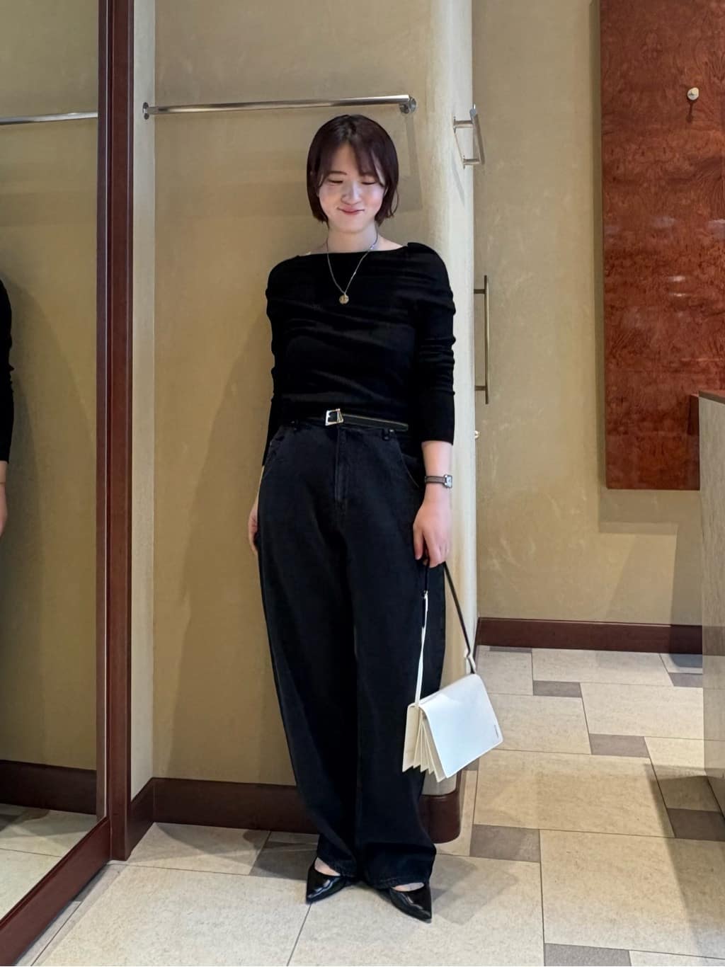UNITED ARROWS | <conte>オフショルダー リブニット | Rakuten Fashion