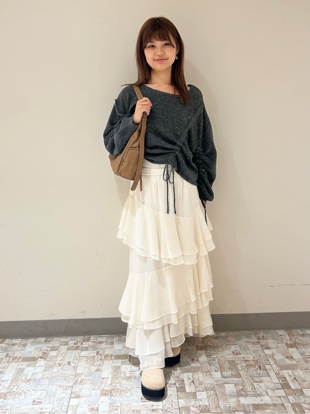 archives | ドットアソートアシメフリルティアードスカート | Rakuten
