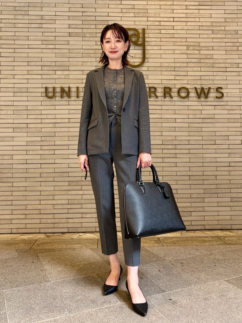 UNITED ARROWS | ダブルクロス ジャケット -ストレッチ ウォッシャブル