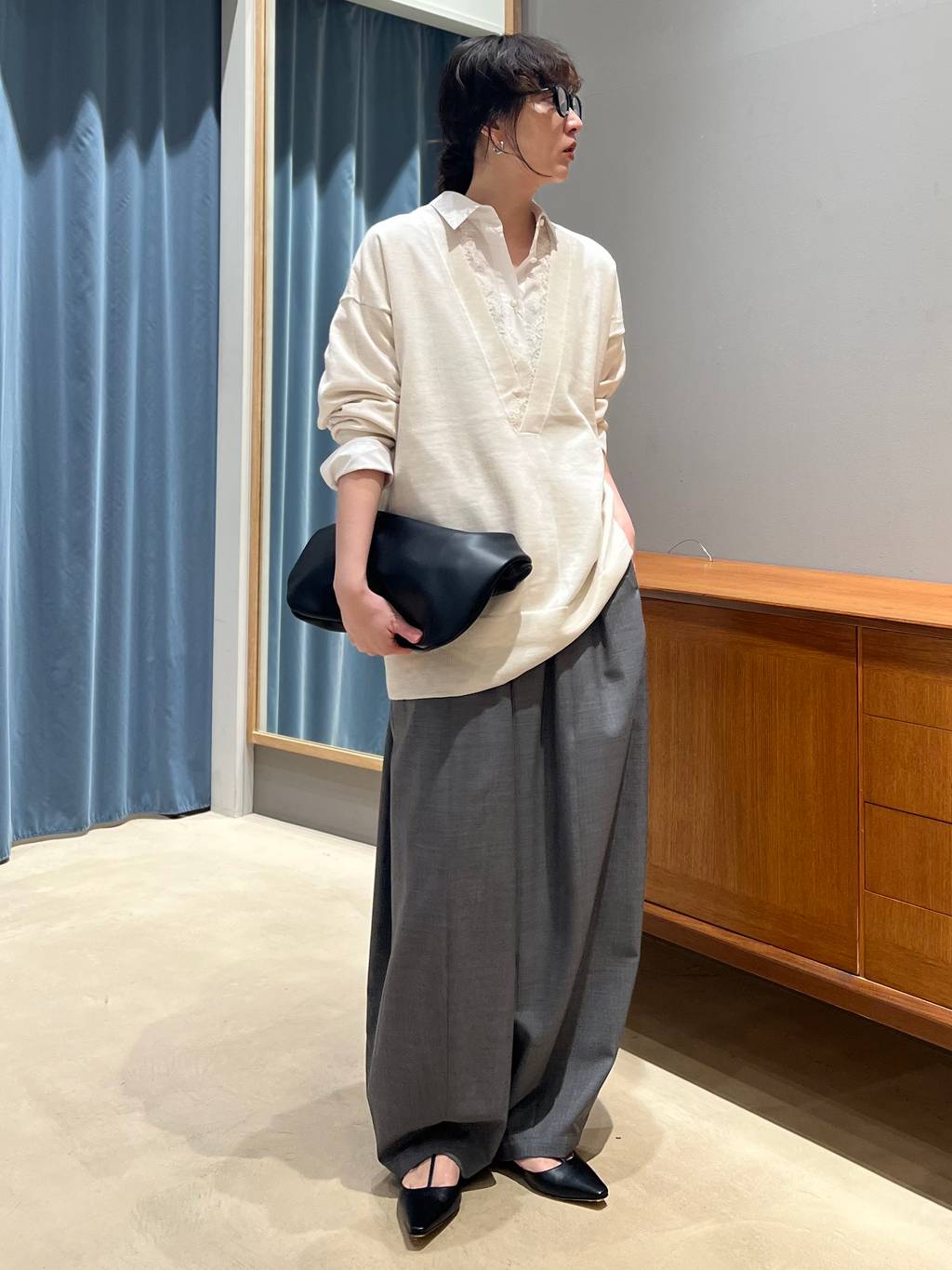 Curensology | ウールトロドロストパンツ | Rakuten Fashion(楽天